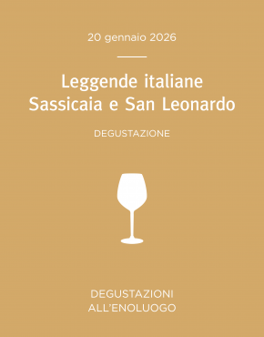 degustazione Sassicaia e San Leonardo