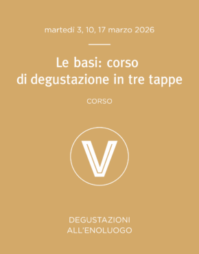 CORSO • Le basi: corso di degustazione in tre tappe