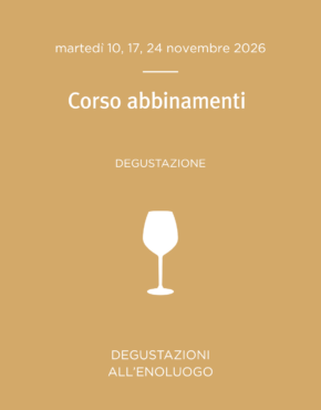 CORSO • Abbinamenti: teoria e pratica in tre lezioni